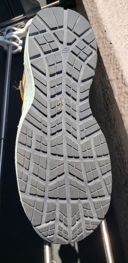 ASICS 安全靴 イエロー/オレンジ/グレー