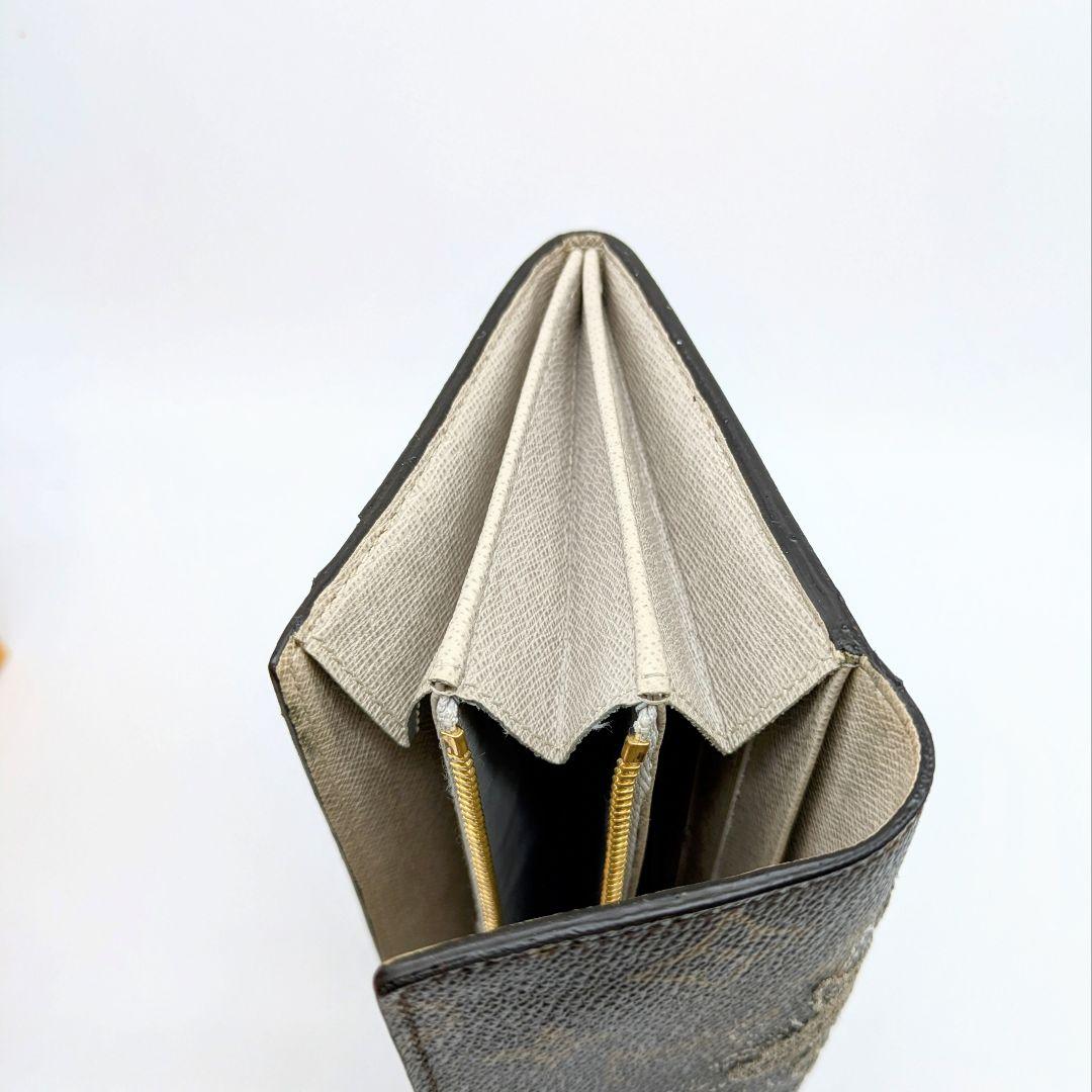 【廃盤モデル未使用級】サラ ダンテェル 刺繍 長財布 モノグラム ルイヴィトン