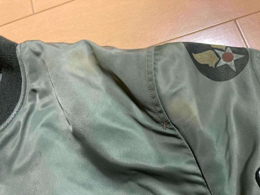 h*u様 バズリクソンズ MA-1 M13411 ヴィンテージ フライトジャケッ