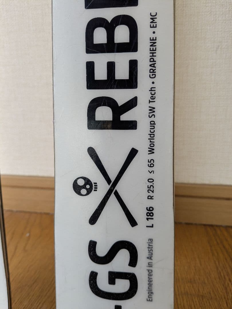 ◆HEAD e-GS WORLD CUP REBELS 186 22-23モデル