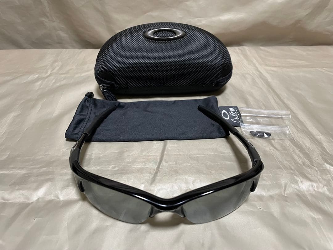 オークリー OAKLEY FLAK JACKET 度付き　偏光　サングラス