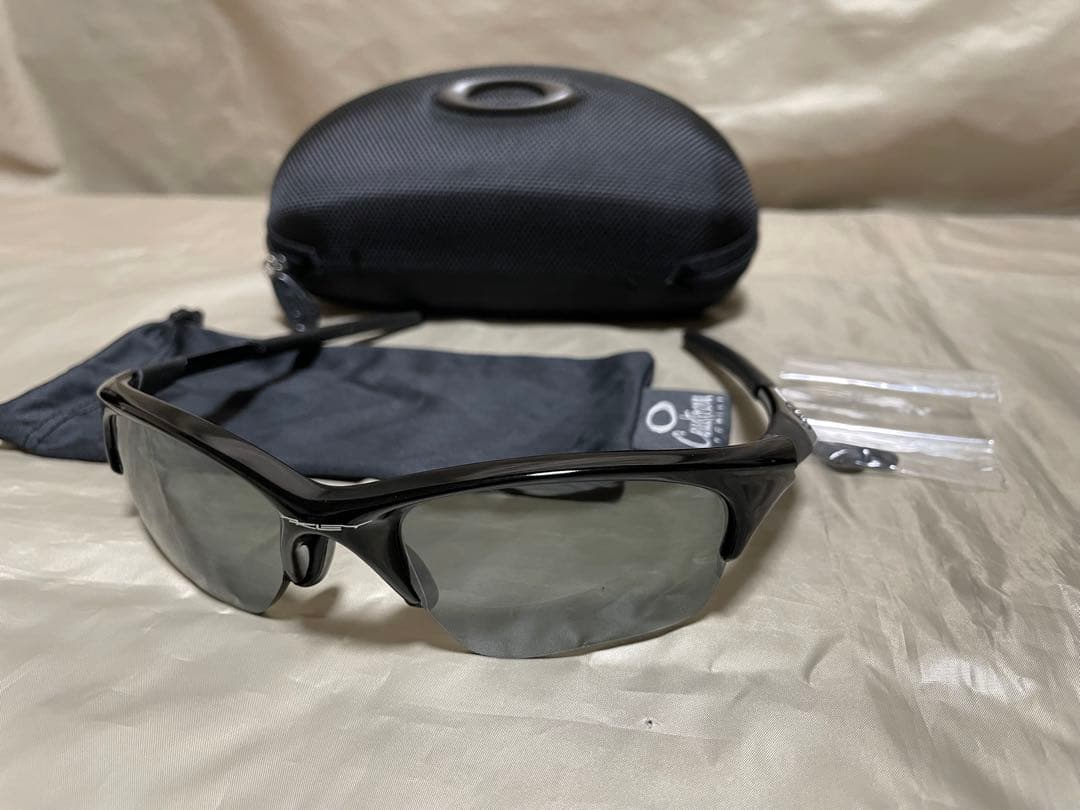 オークリー OAKLEY FLAK JACKET 度付き　偏光　サングラス
