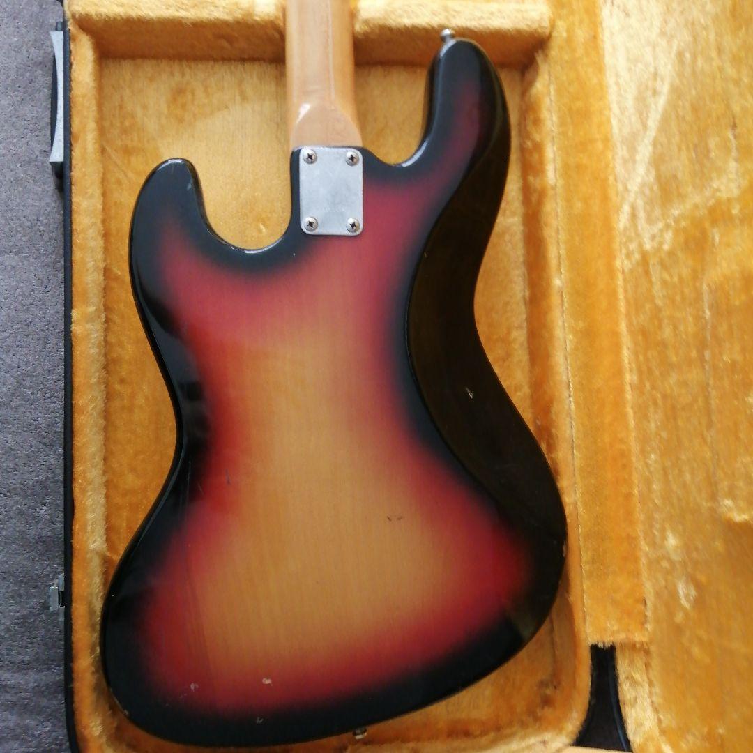 Greco Jazzbass フレットレス加工済み　1978年製