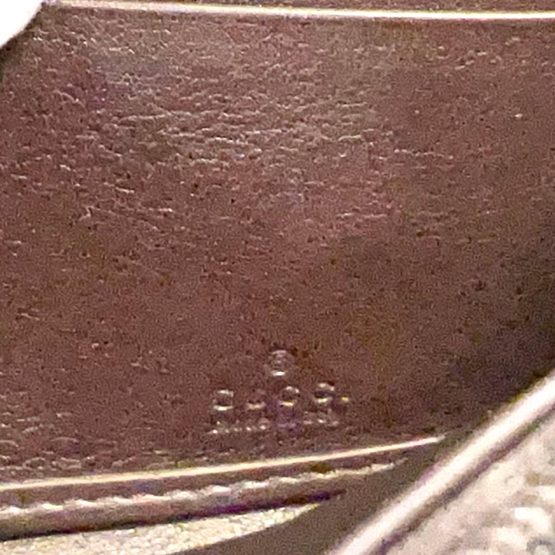 グッチ 長財布 折り財布 GGキャンバス ゴールド金具 ロゴ金具 大容量 茶色