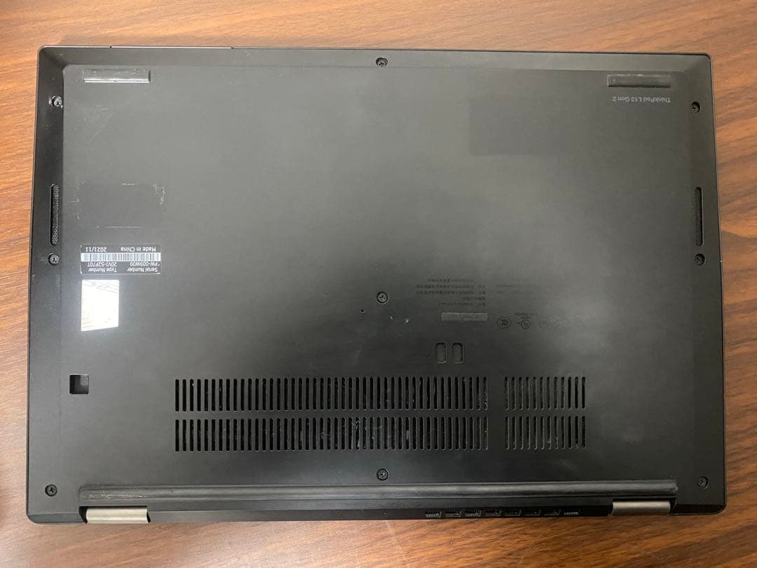 レノボ　lenovo thinkpad L13 ノートパソコン　第11世代i5