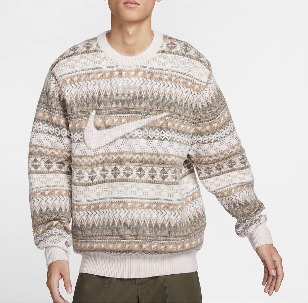 え*ん様 NIKE ニット FAIR ISLE SWEATER フェアアイルクル - メルカリ