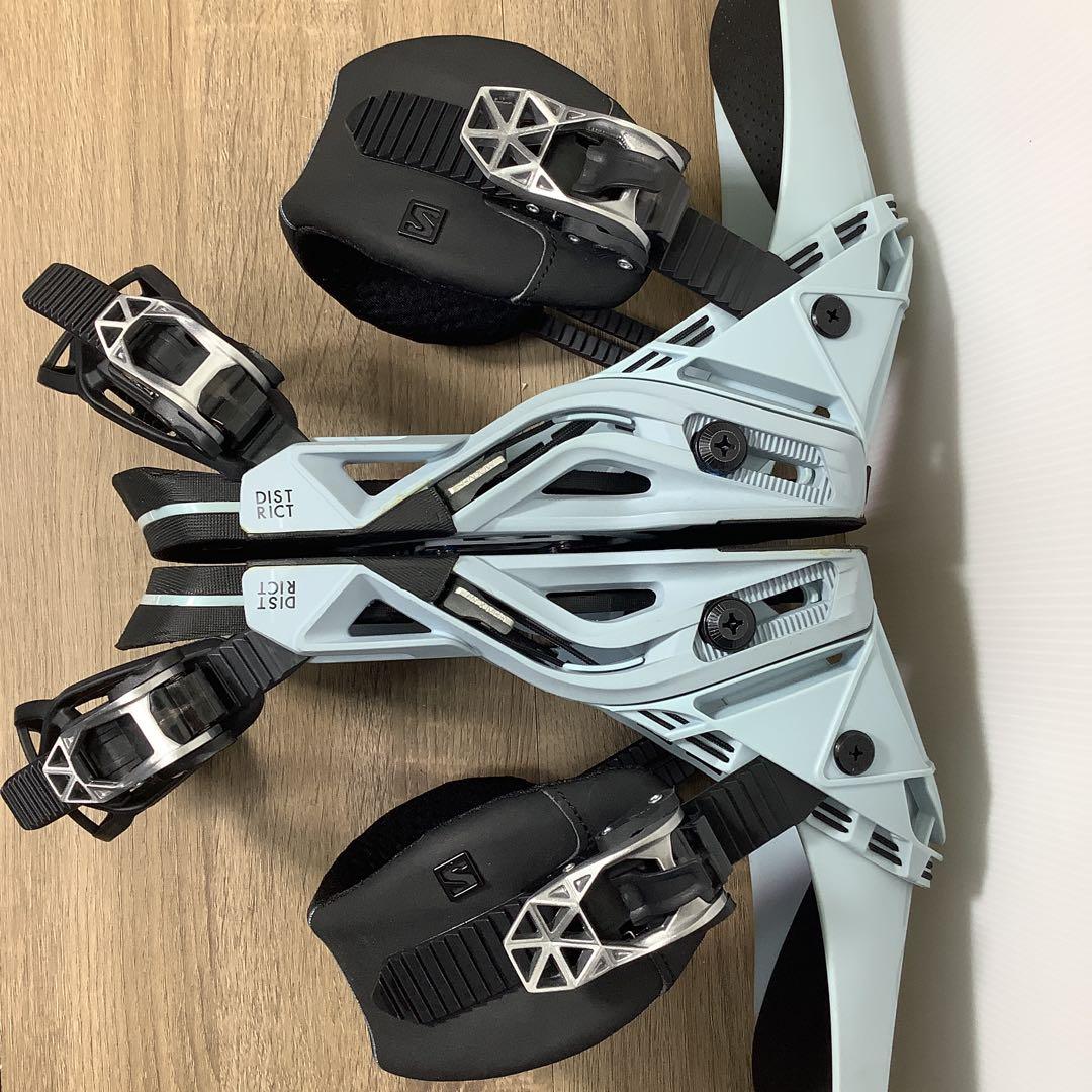047サロモンSALOMON DISTRICTスノーボードビンディングバイン