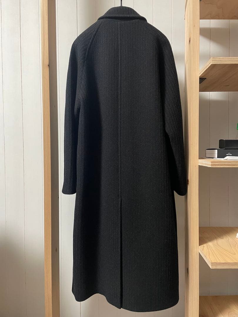 【新品未使用】オーラリースポンジウール　ステンカラーコート　25AW