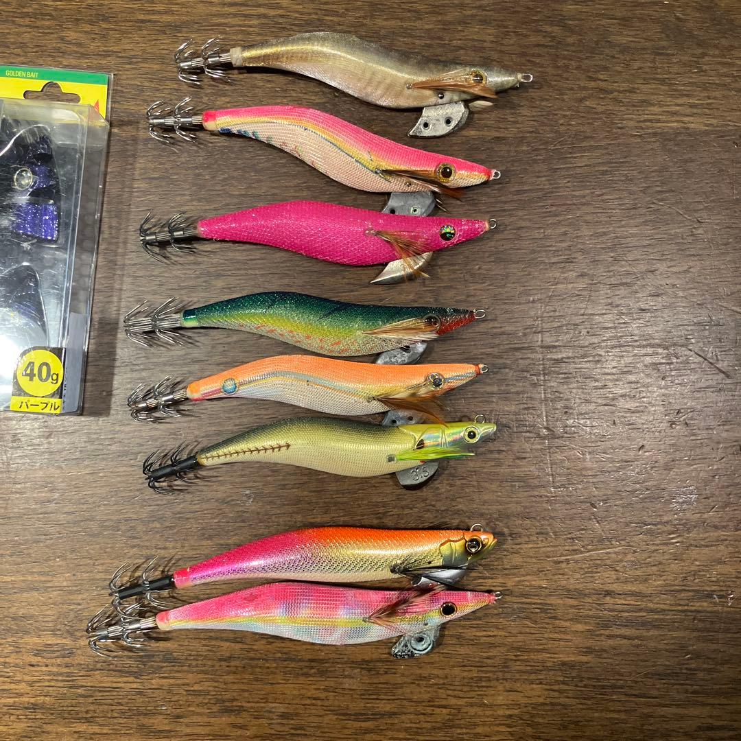 エギ・餌木 32個　ティップランたぶん１９個　ヤマシタ　エメラルダスバレーヒル等