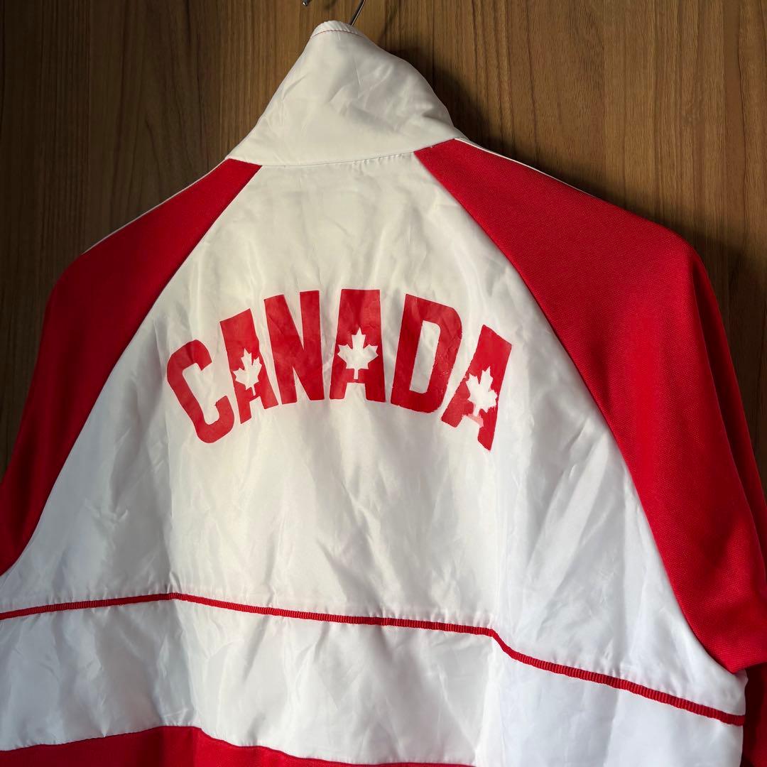 【美品】 外見至上主義 adidas トラックジャケット カナダ代表 L