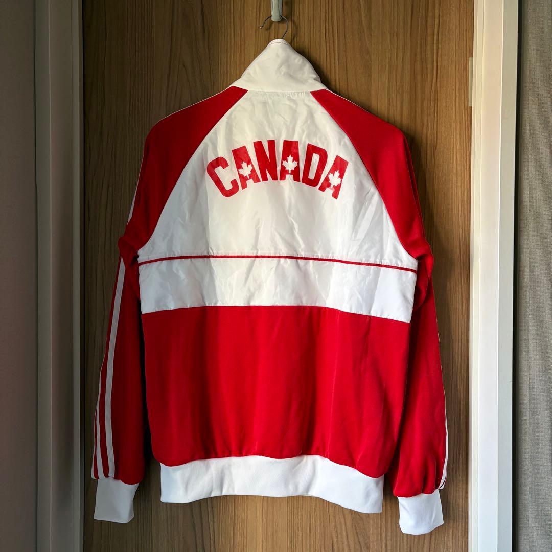 【美品】 外見至上主義 adidas トラックジャケット カナダ代表 L