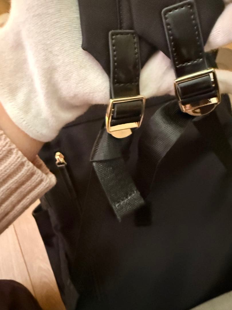 LANVIN en Bleu ブラックリュック