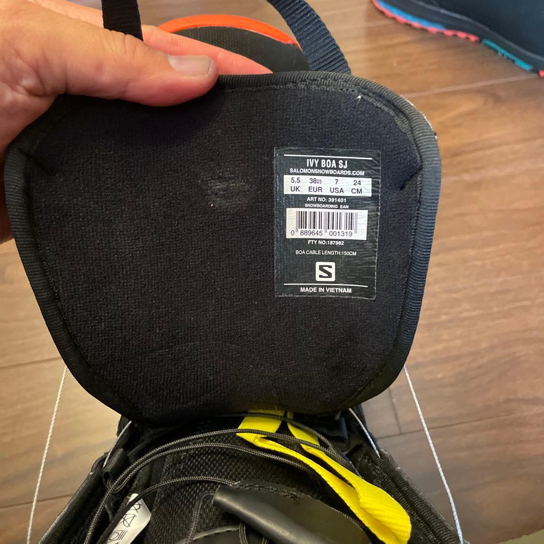 SALOMON IVY BOA SJ 24cm スノーボードブーツ サロモン美品