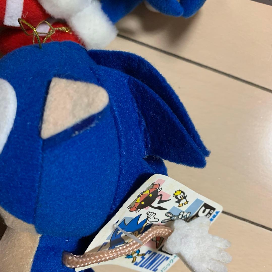 1991年SEGA ソニック・ザ・ヘッジホッグ ぬいぐるみ 4個セット - メルカリ