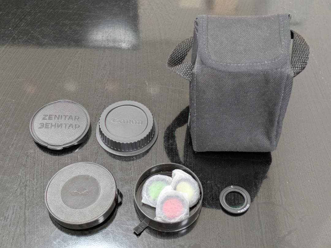 【美品】広角レンズ MC Zenitar 16mm F2.8 キャノンEF用