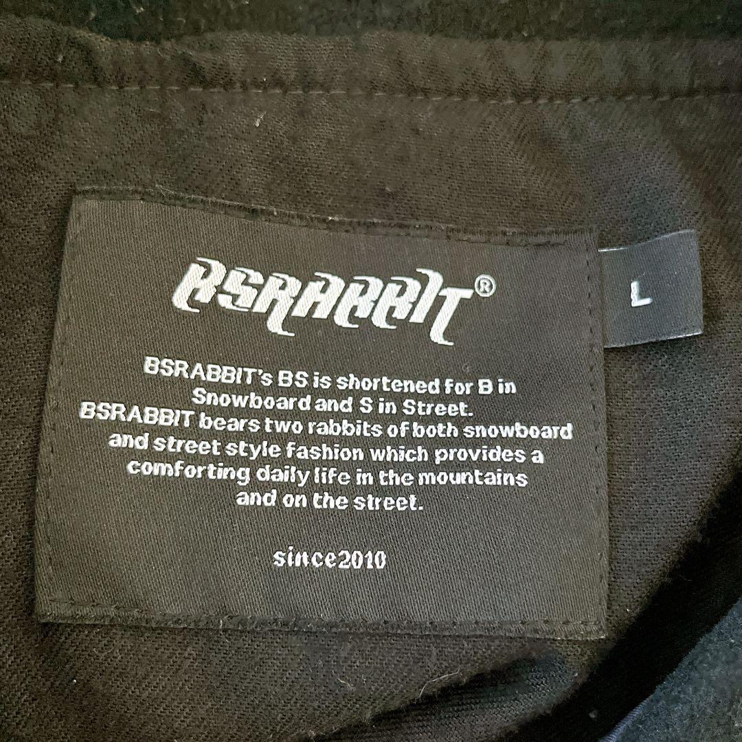 ★BSRABBIT★ライン コーチ ジャケット ナイロン スノーボード 防水 L