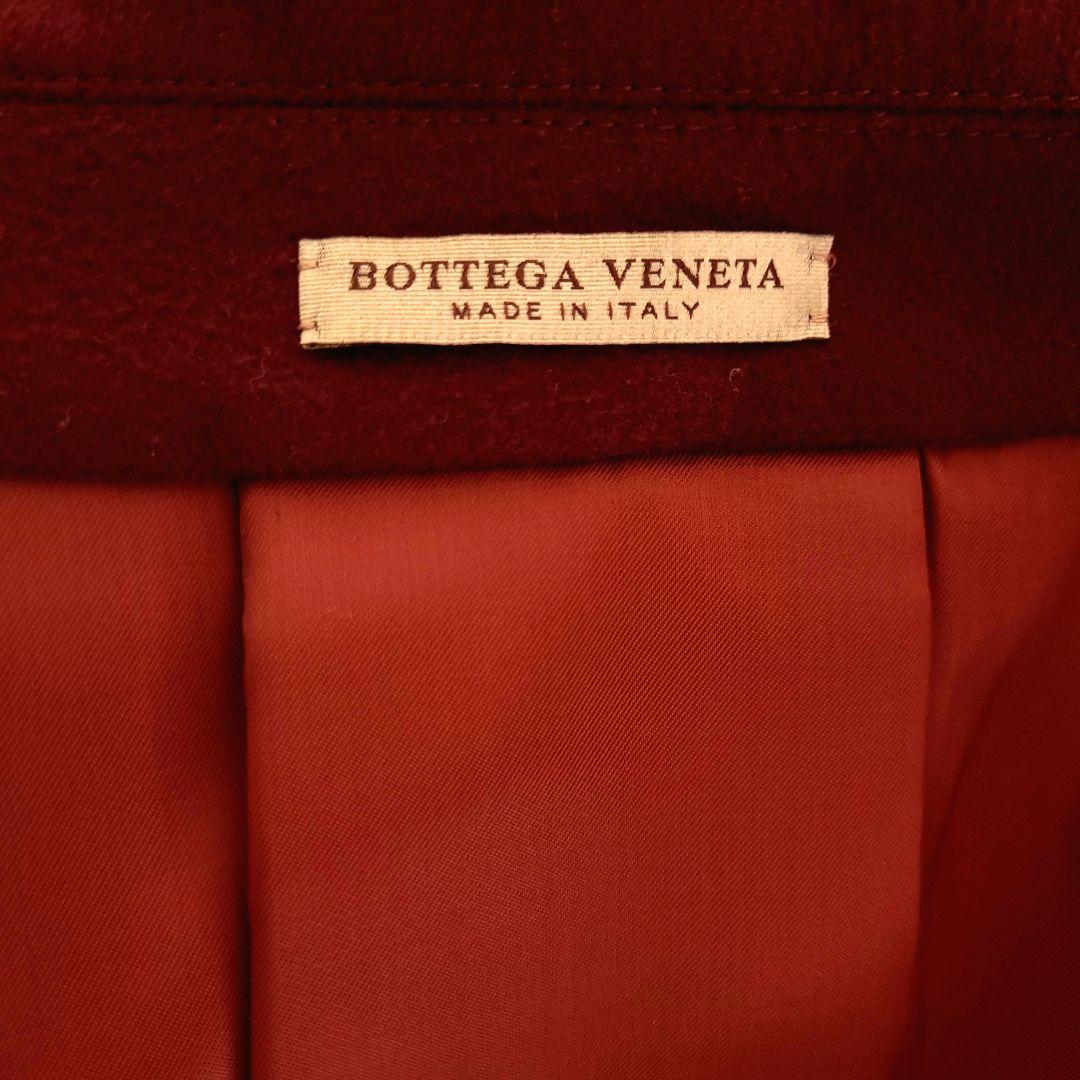 美品17年【BOTTEGA VENETA】ダブルブレスト ロングコート マキシ丈