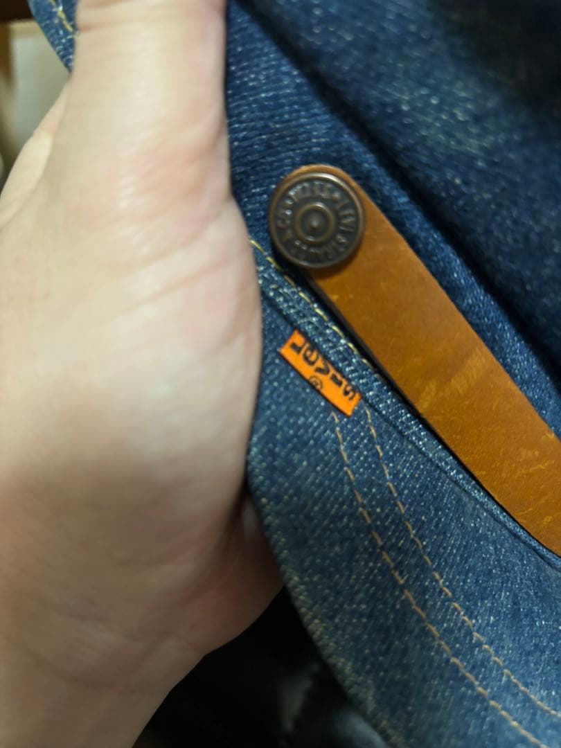 70s Levi's デニムキャスケット オレンジタブ