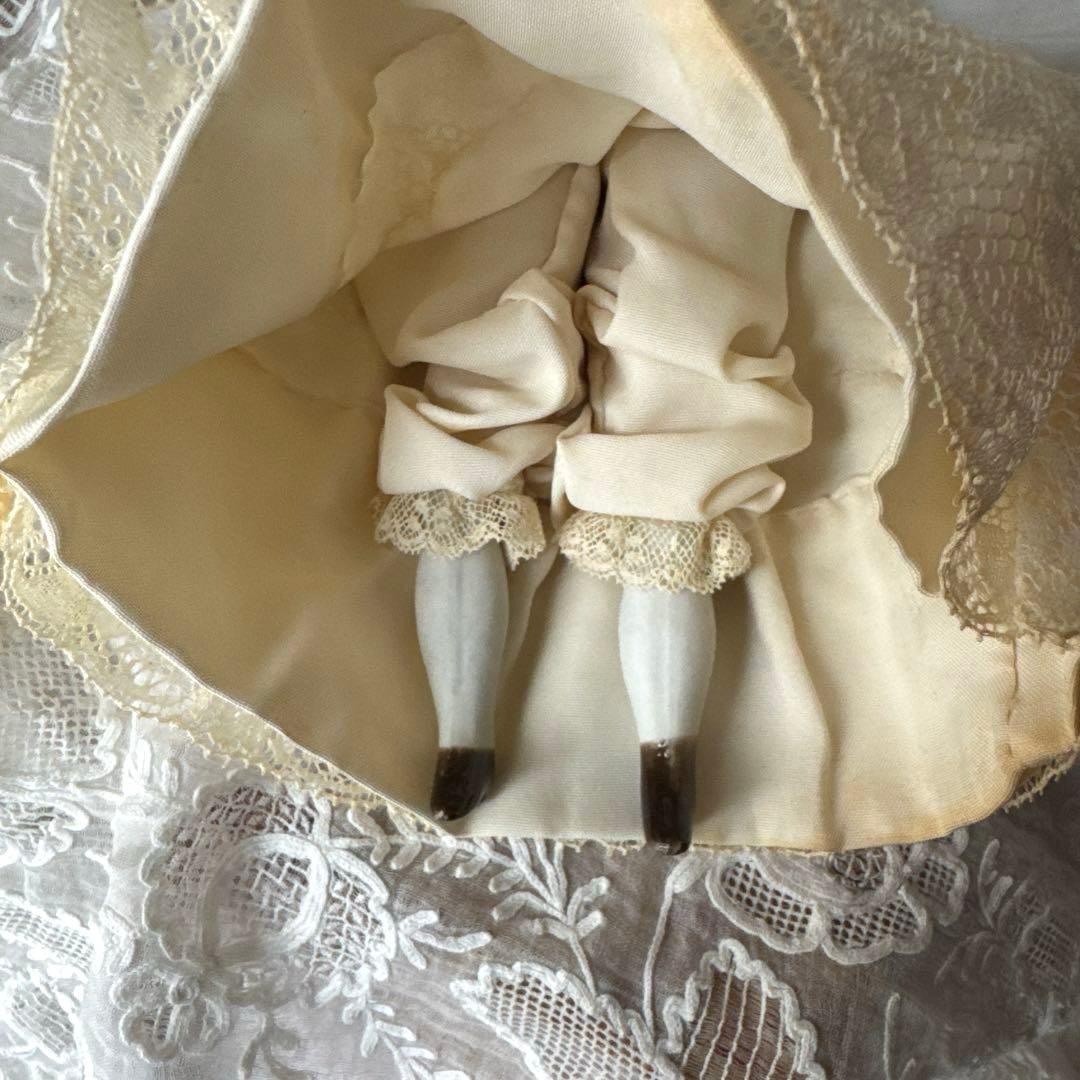 ドイツアンティーク　チャイナヘッドドール　アンティークドール