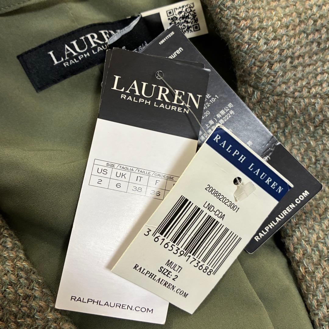 LAUREN RALPH LAUREN 現行モデル 未使用タグ付 ベルト コート