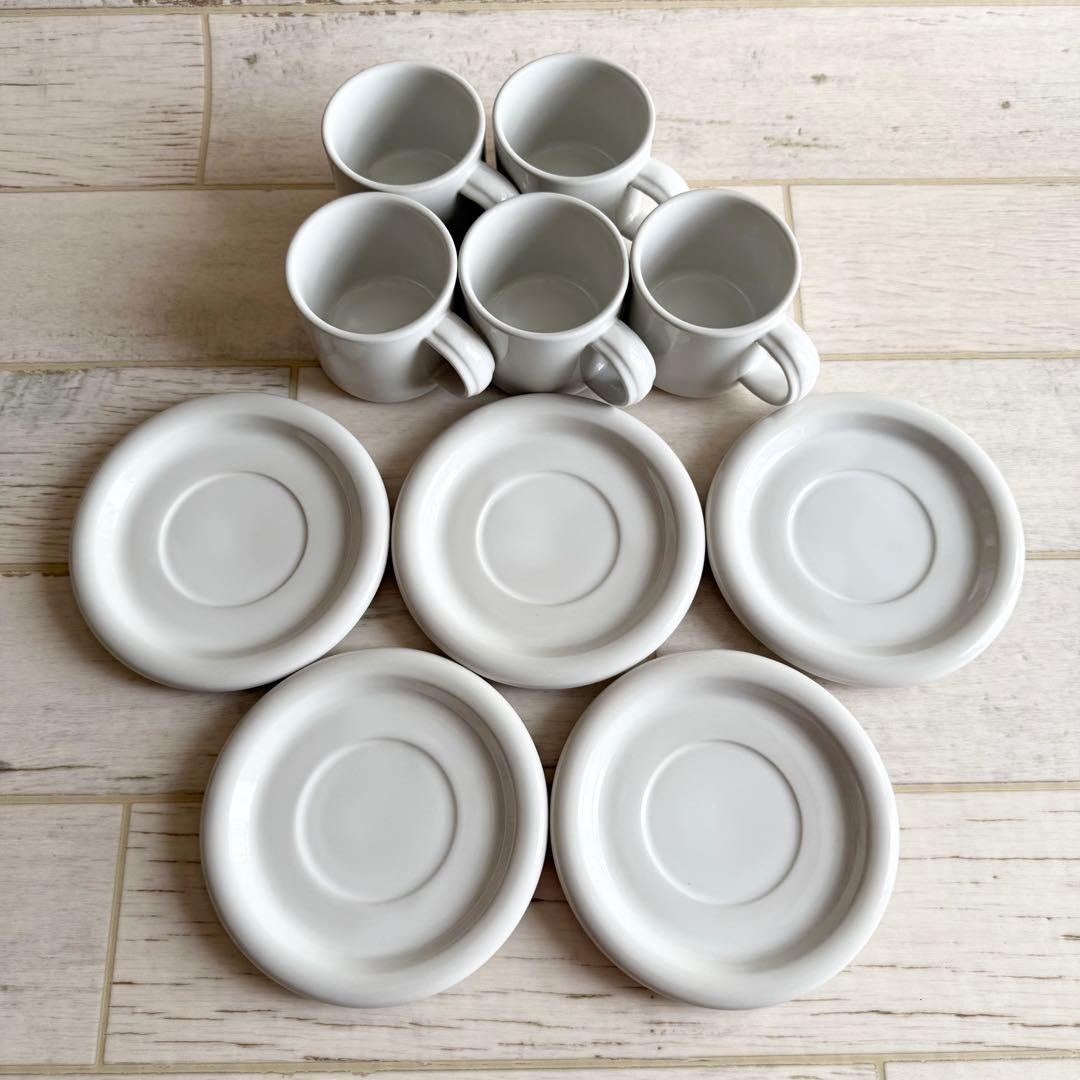 イ*イ様 オールドノリタケ NT ホワイトシリーズ ストーンウェア カップ＆ソー