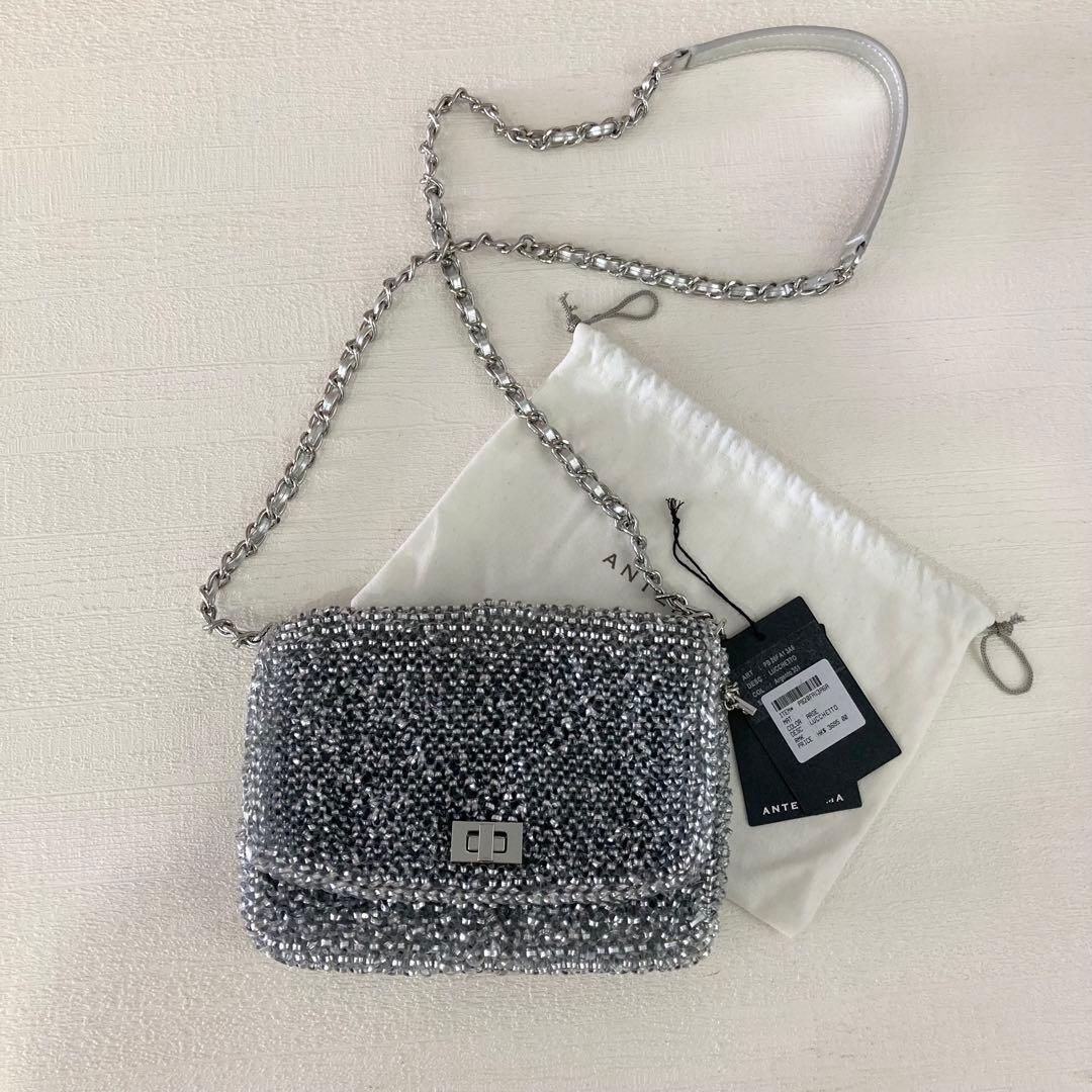 ANTEPRIMA ショルダーバッグ シルバー