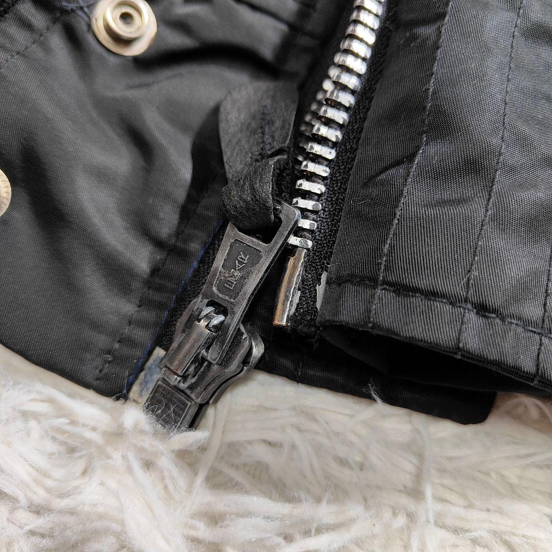 AVIREX N-2B フライトジャケット Y2K 黒 Lサイズ 短丈