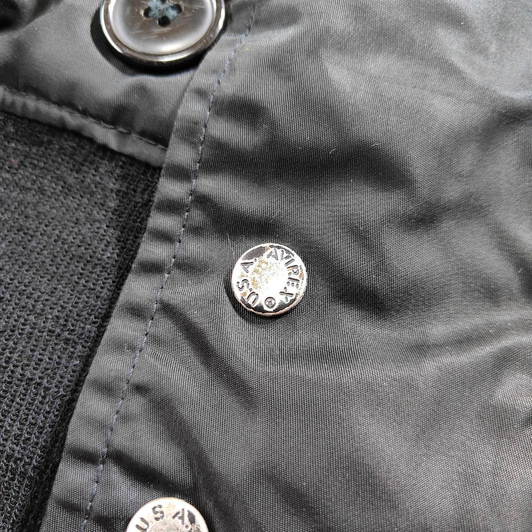 AVIREX N-2B フライトジャケット Y2K 黒 Lサイズ 短丈