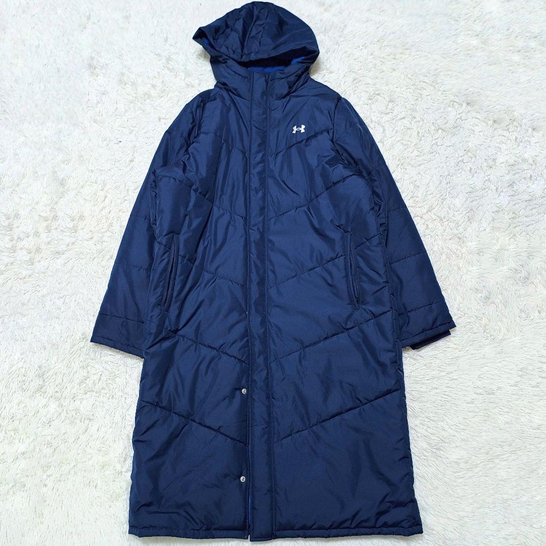アンダーアーマー ロングコート メンズ UA ビッグ ロゴ ロングコート
