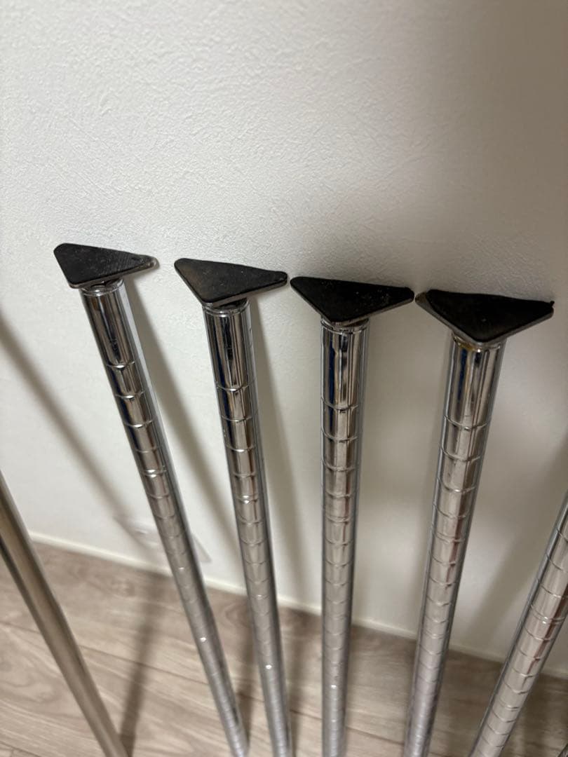 直取限定 スチールラック 幅90cm x 奥行45cm x 最大高さ210cm