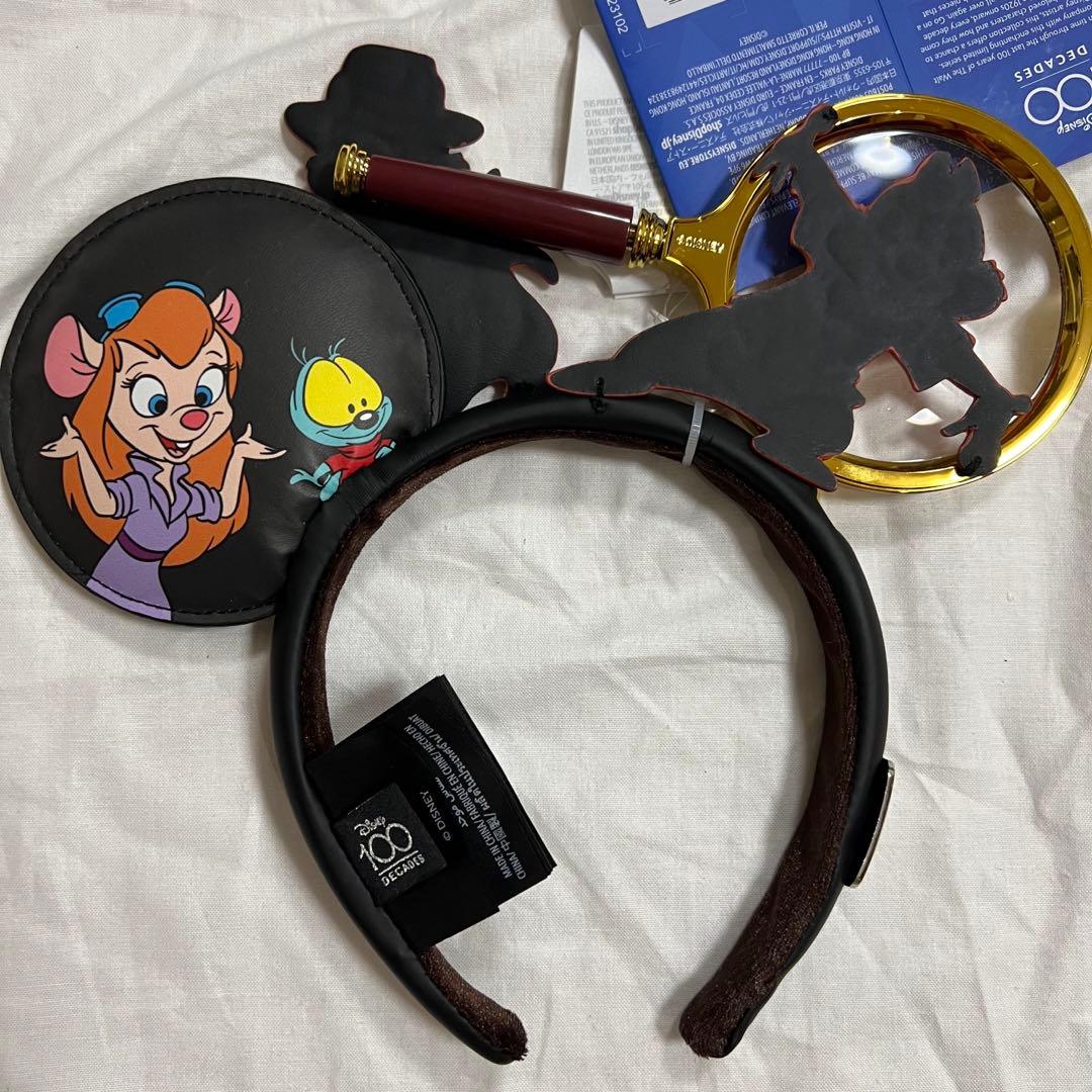 海外 ディズニー 限定 チップとデール カチューシャ 100周年 パリ