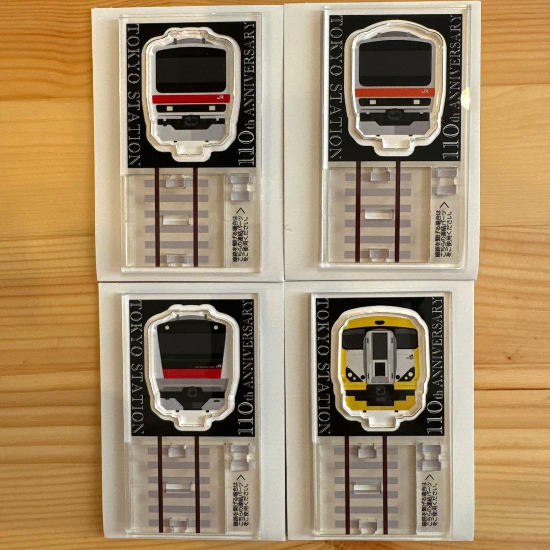 東京駅開業110周年記念 アクリルジオラマ アクスタ 京葉線・武蔵野線 4