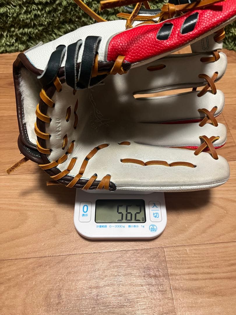 ウィルソンスタッフ 軟式オーダー 内野用グラブ D5 ホワイトSS×レッドSS