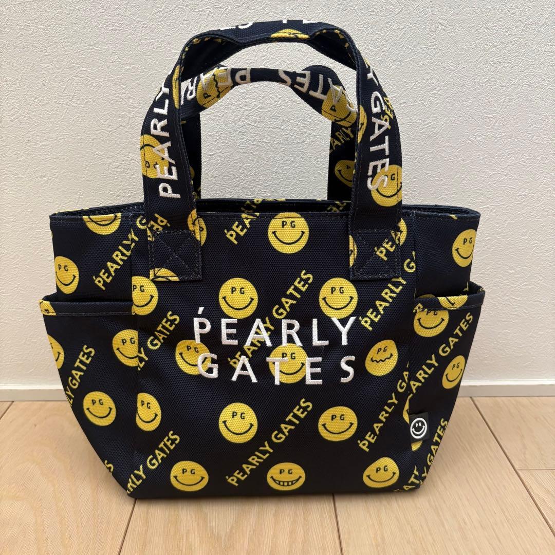 美品　パーリーゲイツ ニコちゃん　カートバッグ