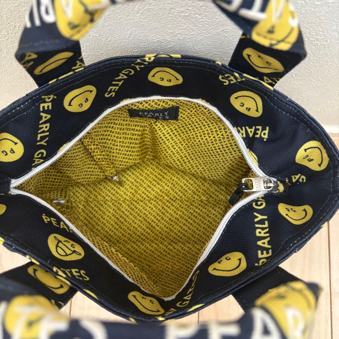 美品　パーリーゲイツ ニコちゃん　カートバッグ