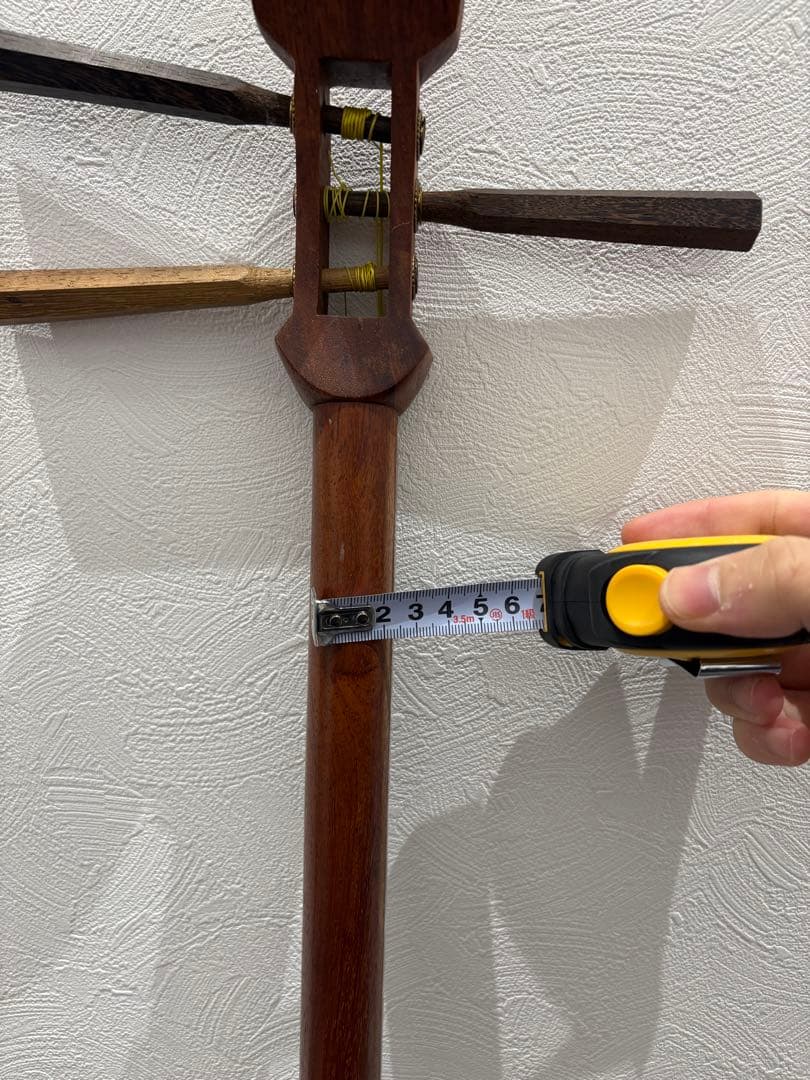 三味線 本体 花柄装飾 3弦 和楽器