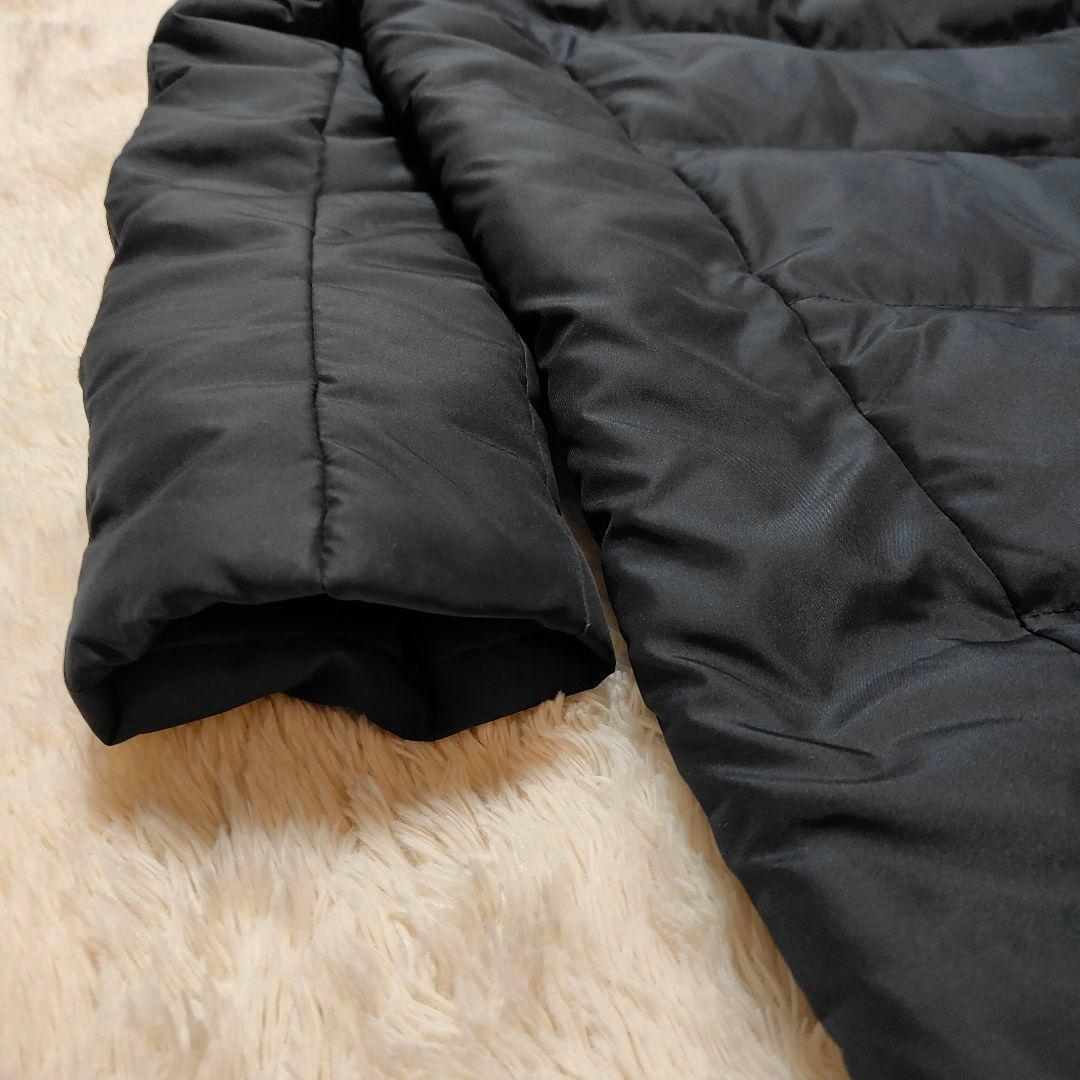 新品同様✨MIZUNO フーディ ダウンコート ロング丈 ブラック M〜L相当