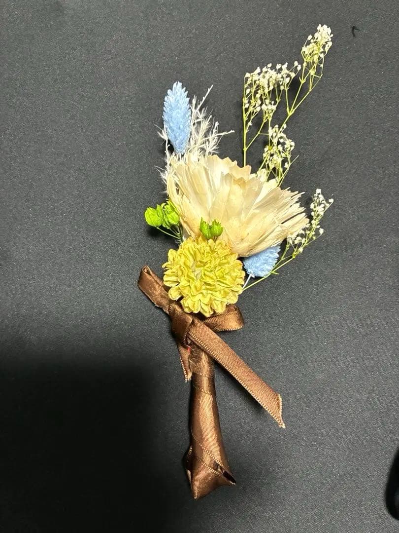 プリザーブドフラワー&造花ブーケ・ブートニア セット