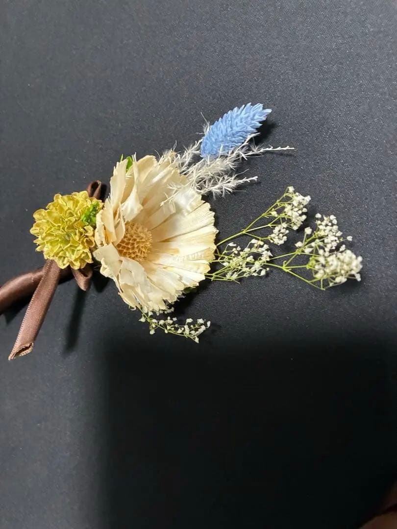 プリザーブドフラワー&造花ブーケ・ブートニア セット