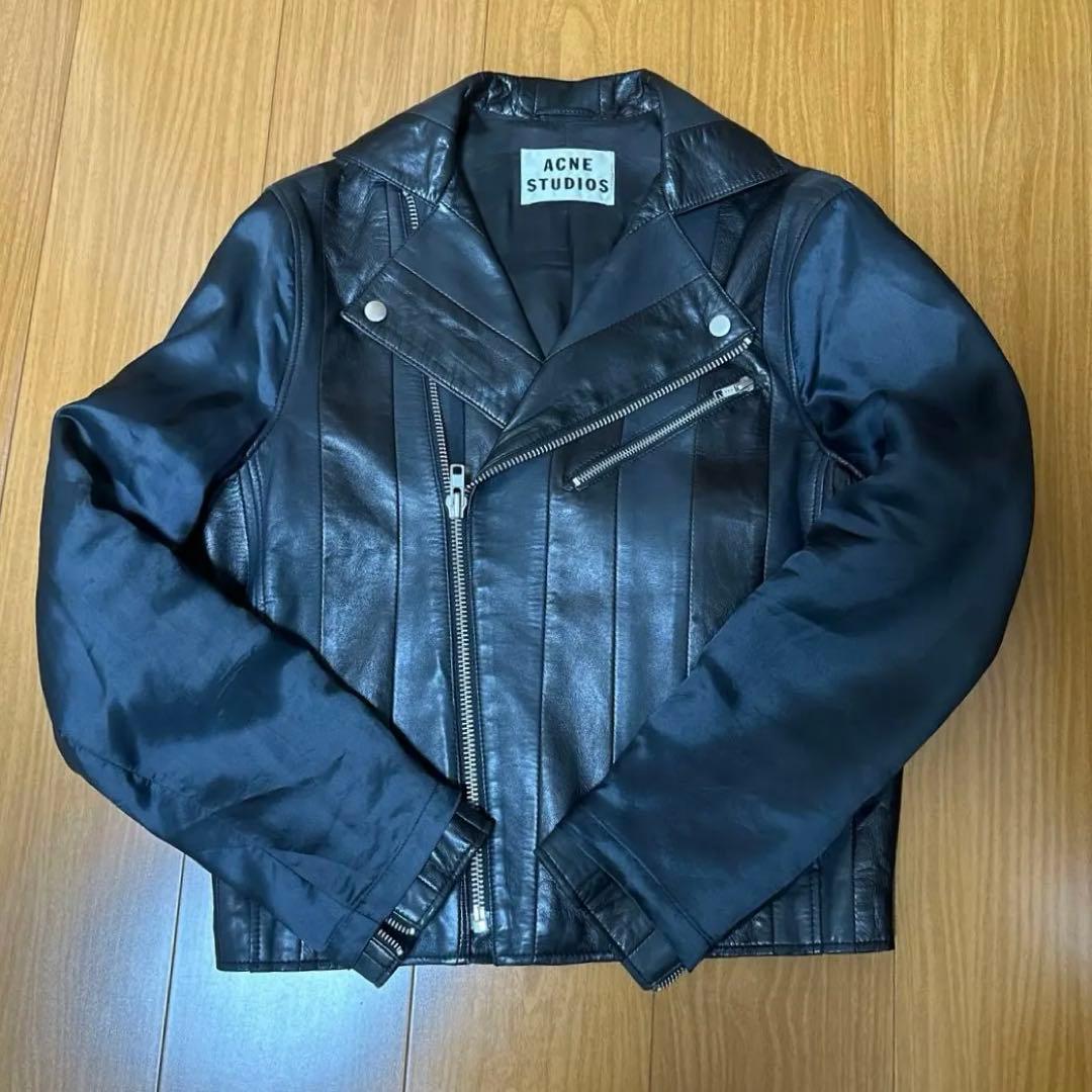 Acne Studios ラムレザー サイズ46 46】Acne Studious Leather Jackets
