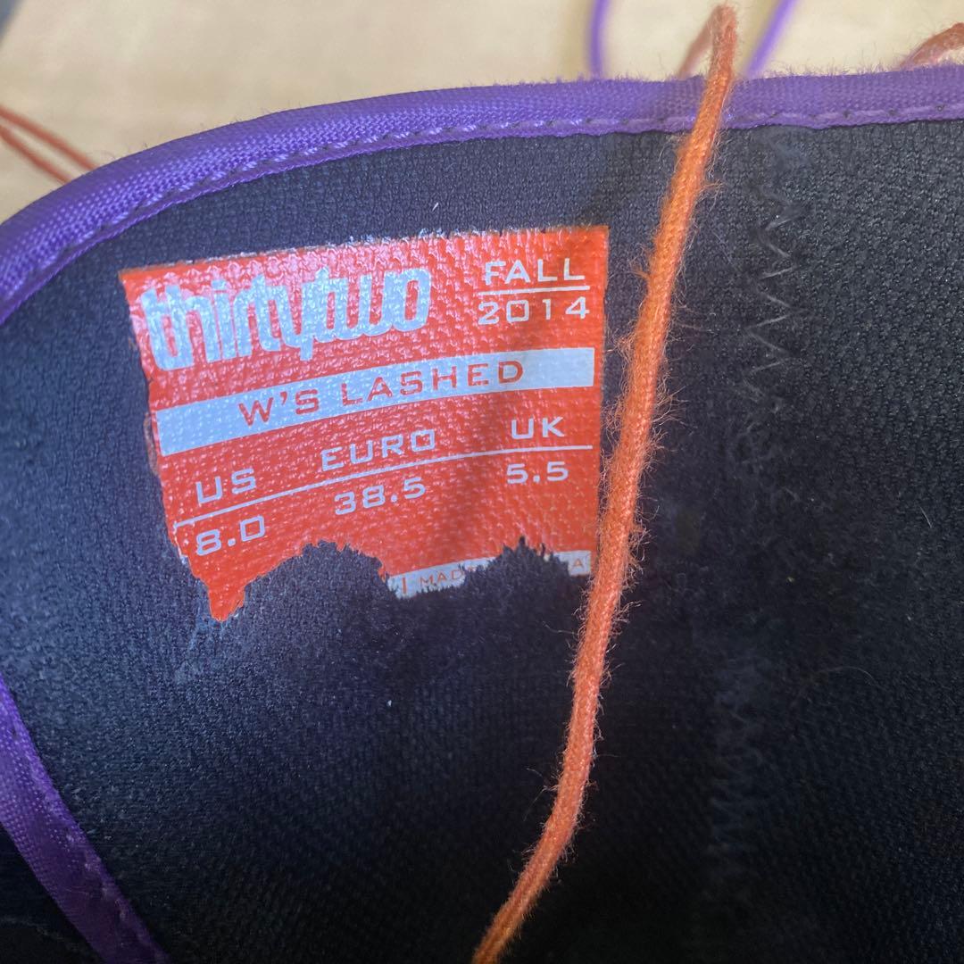 thirtytwo FALL2014 w`slashed サイズ24.5センチ