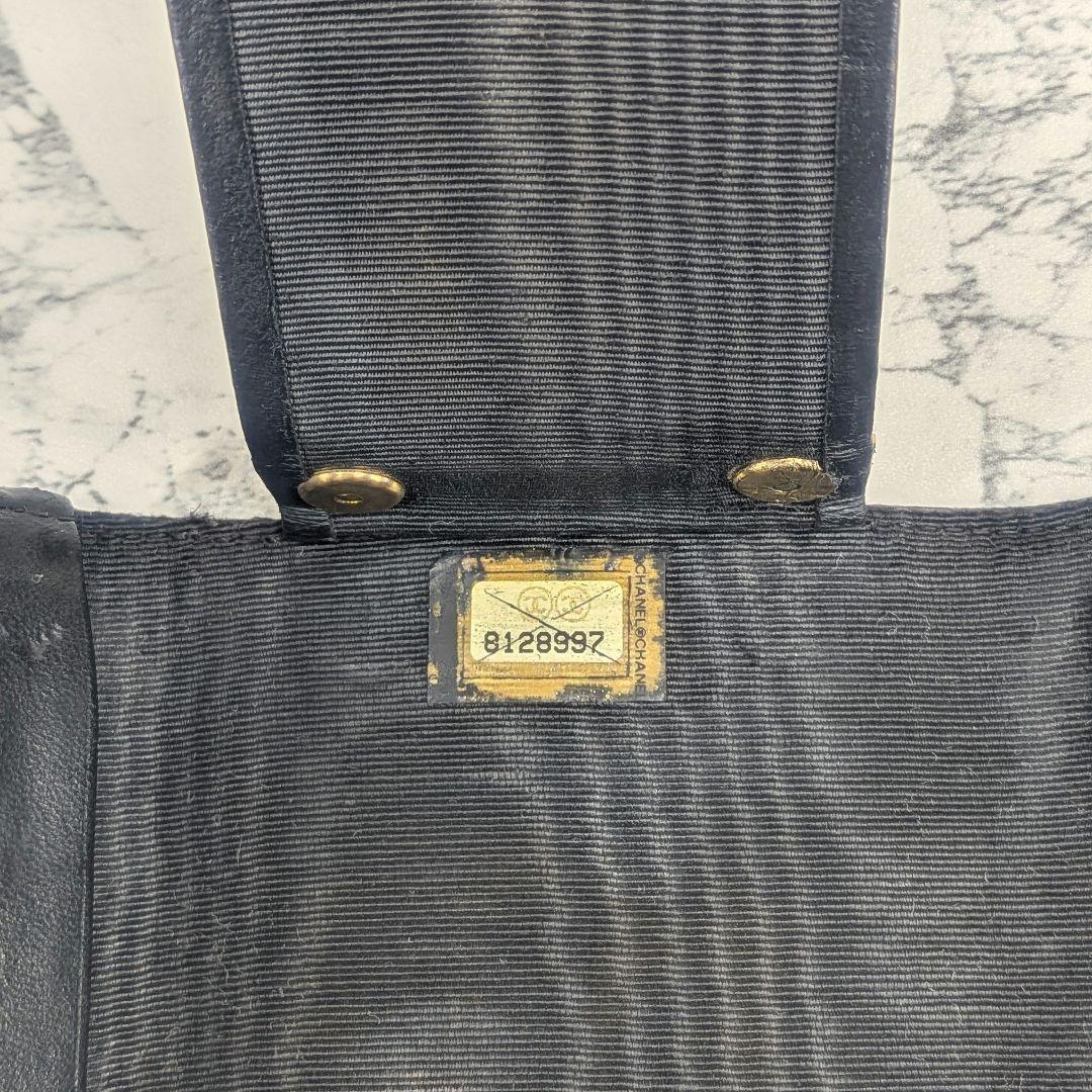 シャネル CHANEL ブラック キャビアスキン 6連キーケース ココマーク