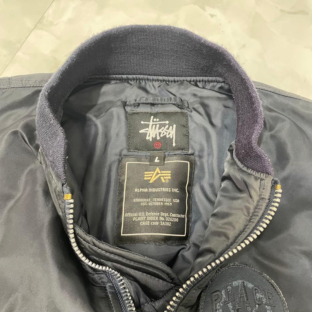 【激レア】stussy × alpha × fragment 25周年 MA-1