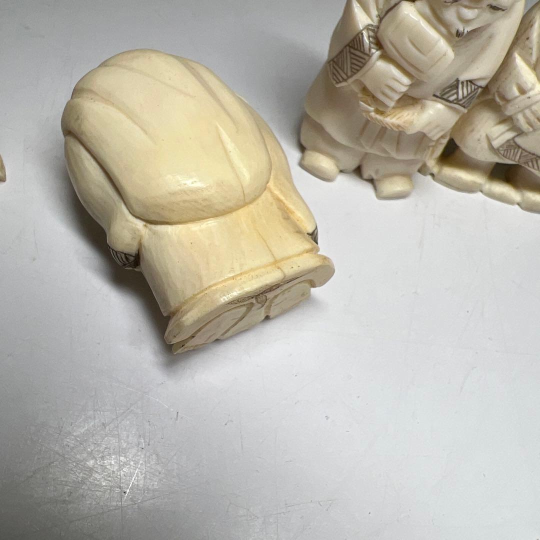 専用　極上七福神　台付　七福神のみ186g 東Y7-1224☆2Fトヒサエ