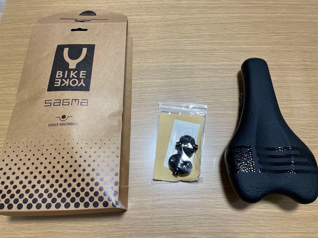 BIKEYOKE バイクヨーク SAGMA サグマ 130㎜ サドル 中古美品
