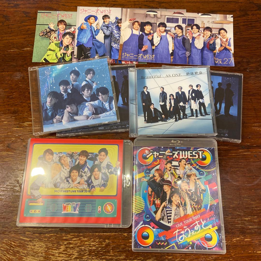 WEST. CD LIVE映像 会報 セット売り - メルカリ