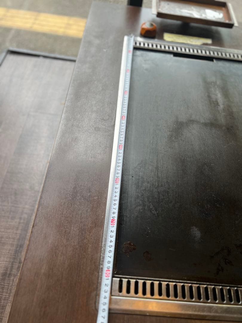 超‼️レア品‼️お好み焼きテーブル 特大サイズ　大サイズ　厚さ5ミリ　プロパン