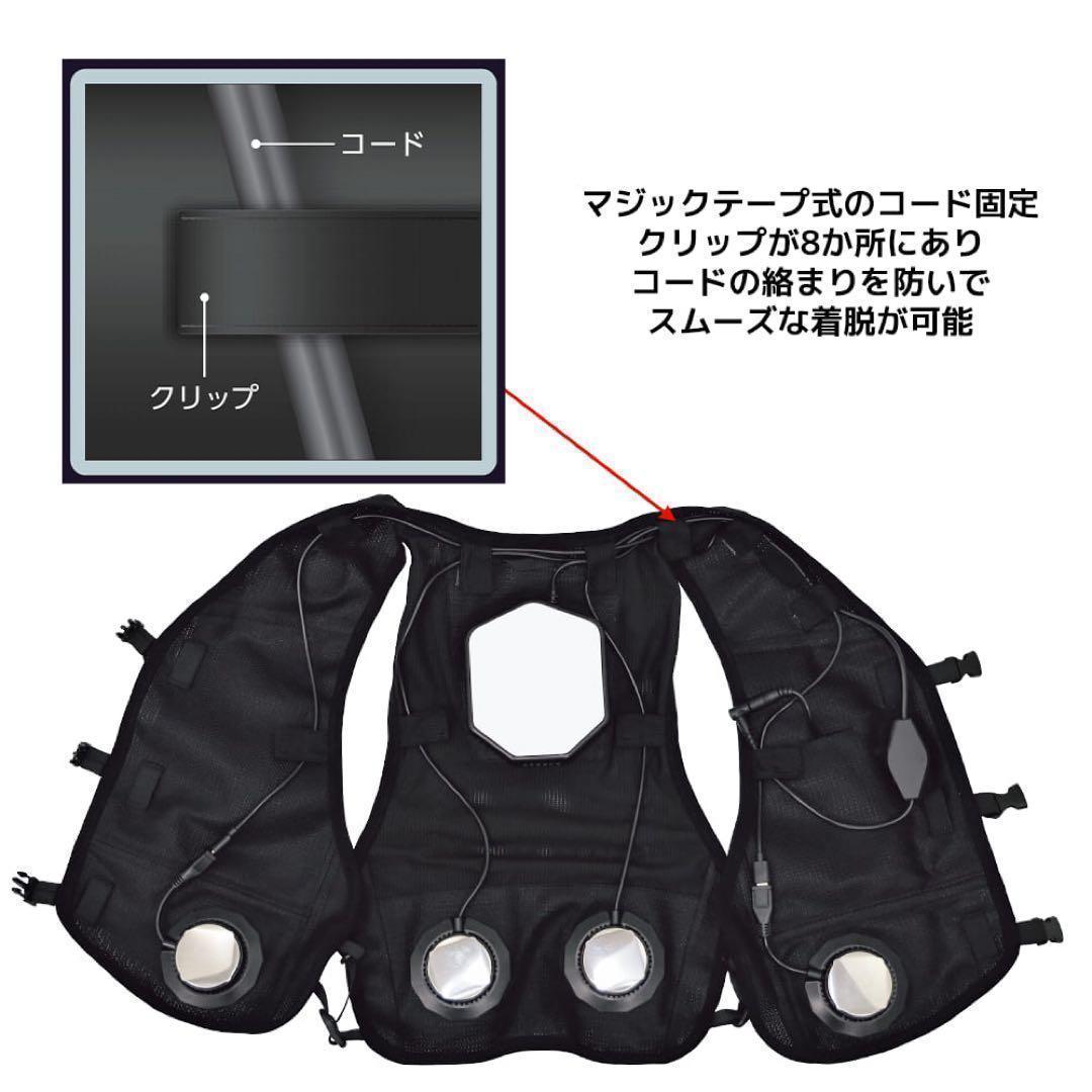 ワークマン　ウィンドコアアイス×ヒーターペルチェベストPRO2　805