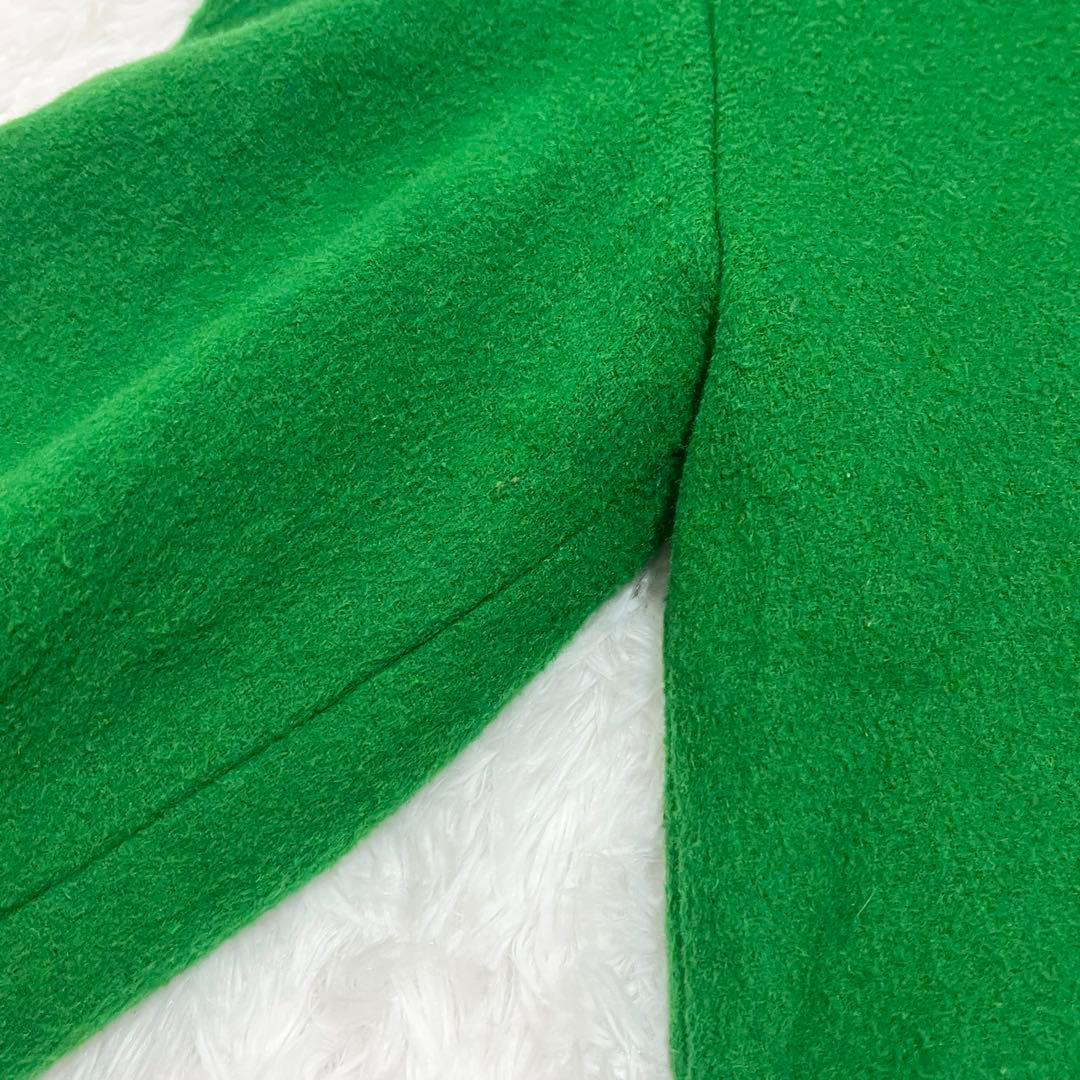 【美品】リリーブラウン エンブロイダリーコクーンコート グリーン 2025年