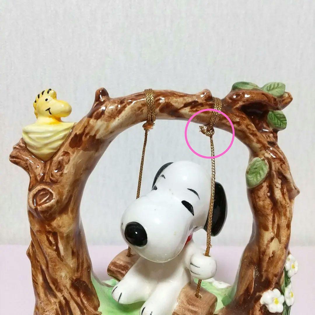 Aviva♡スヌーピー♡陶器製オルゴール♡乙女の祈り♡ヴィンテージ♡